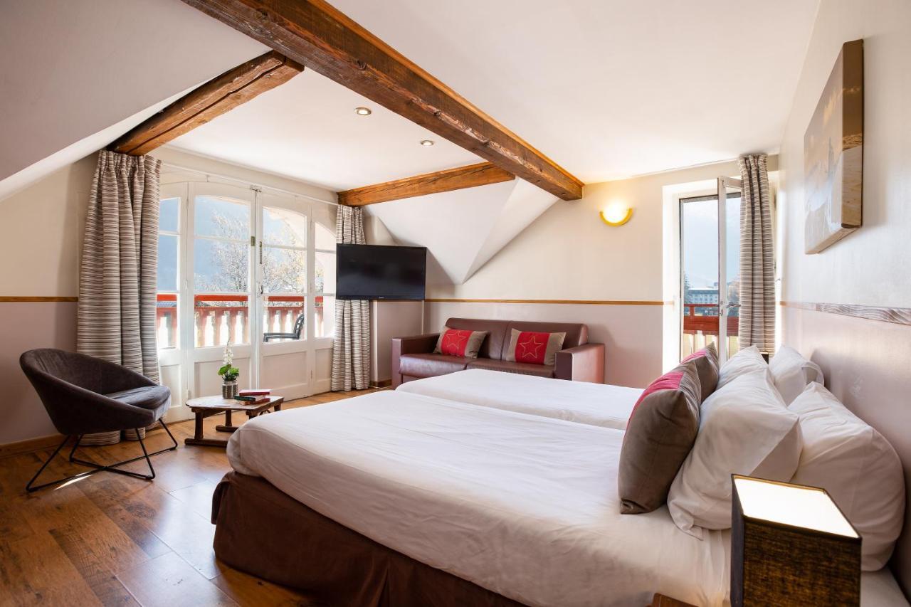 Chalet Hotel La Sapiniere Chamonix Zewnętrze zdjęcie