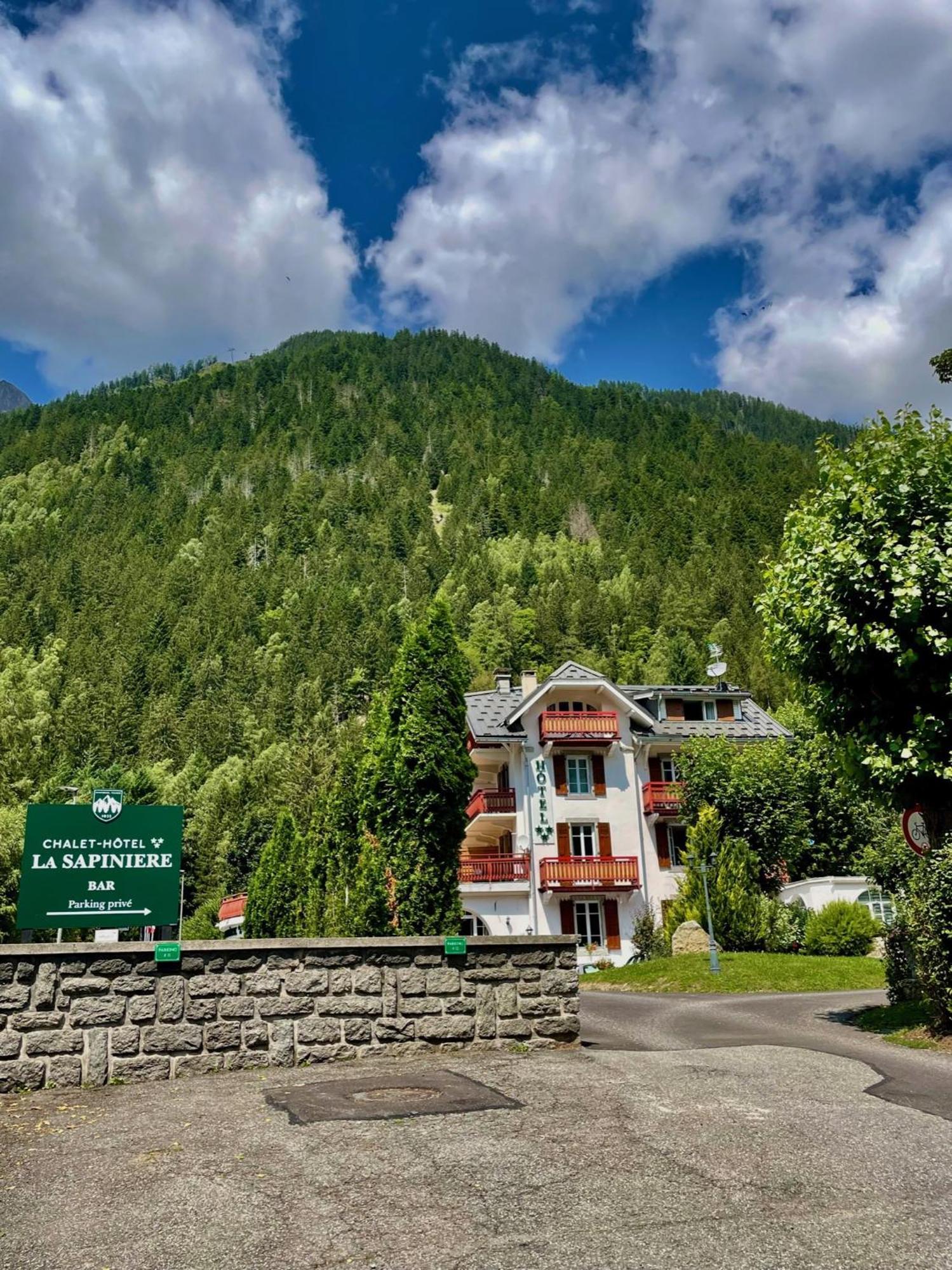 Chalet Hotel La Sapiniere Chamonix Zewnętrze zdjęcie