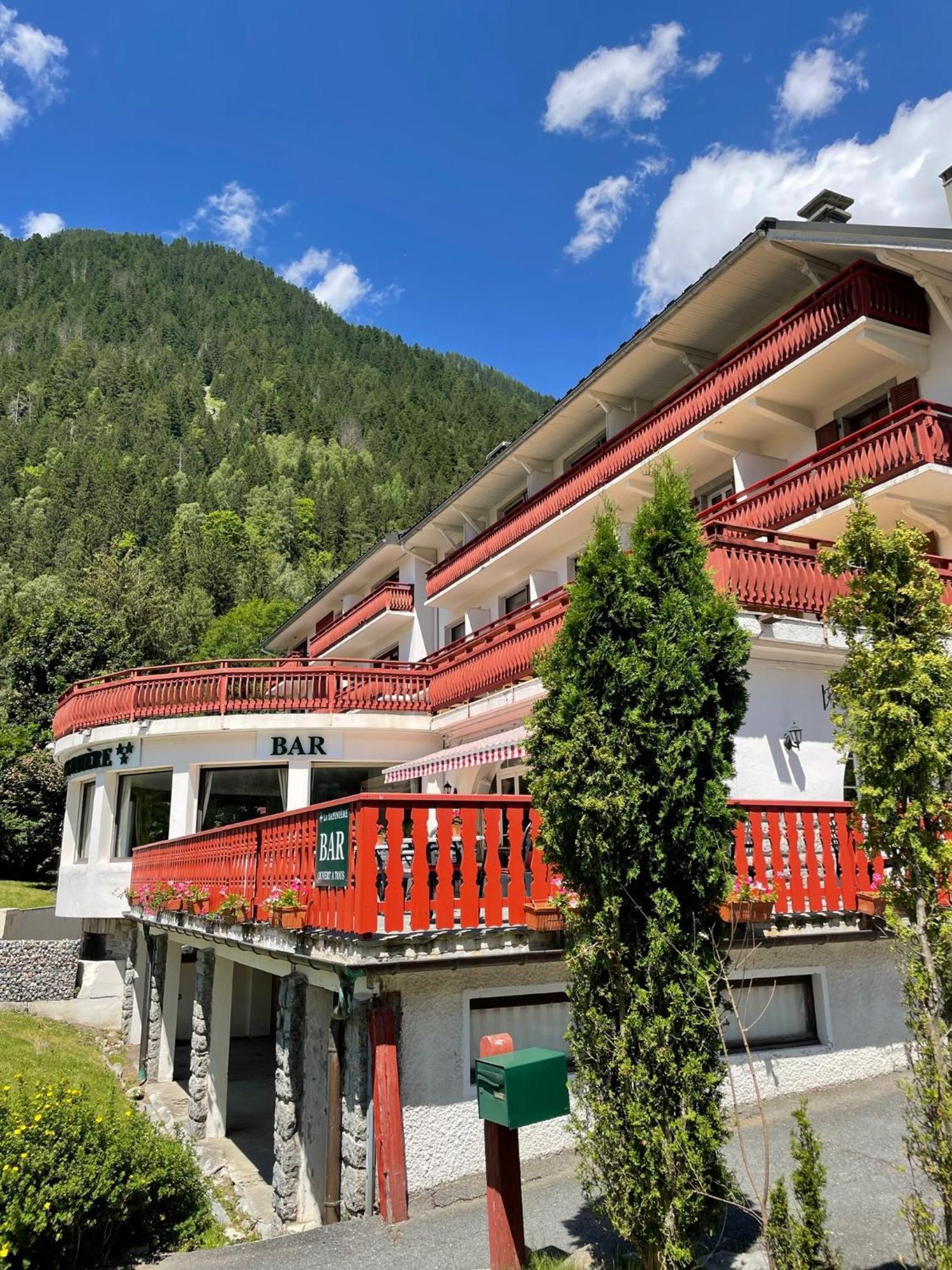 Chalet Hotel La Sapiniere Chamonix Zewnętrze zdjęcie