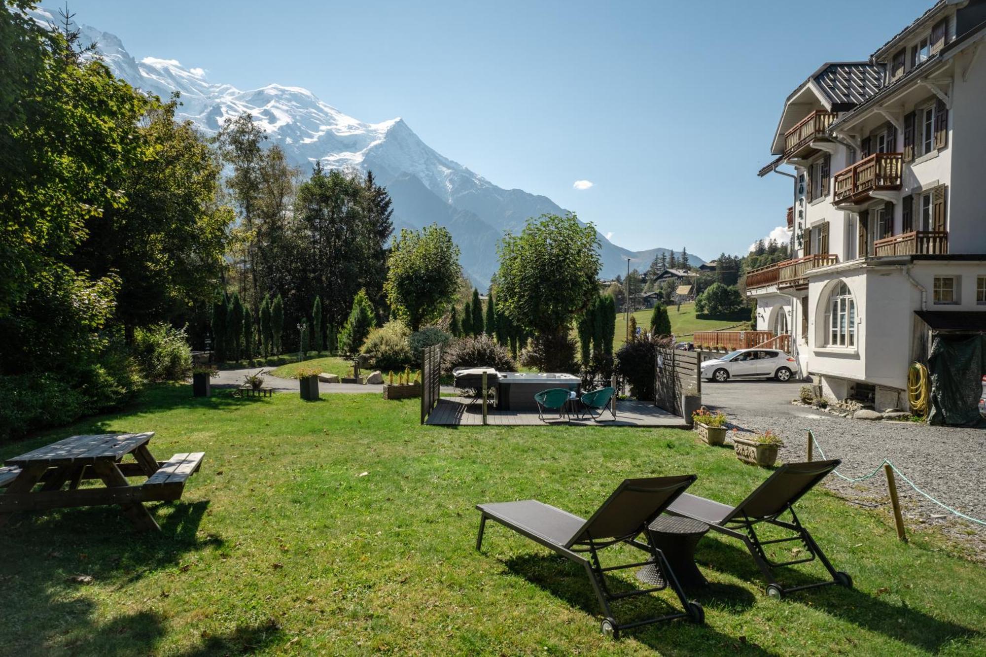 Chalet Hotel La Sapiniere Chamonix Zewnętrze zdjęcie