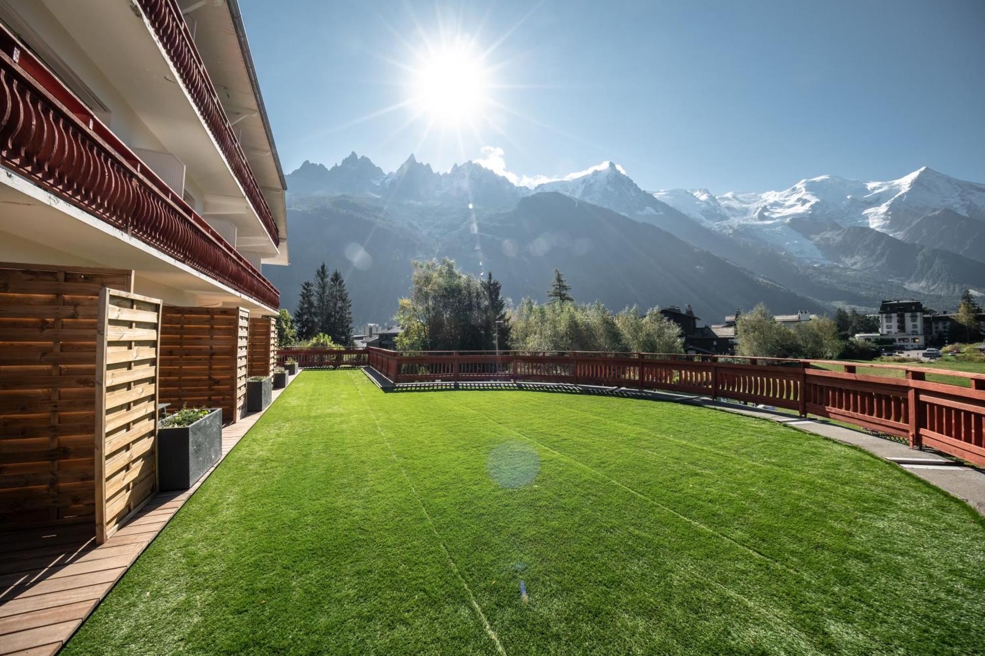 Chalet Hotel La Sapiniere Chamonix Zewnętrze zdjęcie