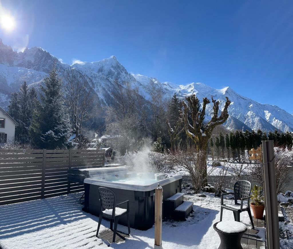 Chalet Hotel La Sapiniere Chamonix Zewnętrze zdjęcie