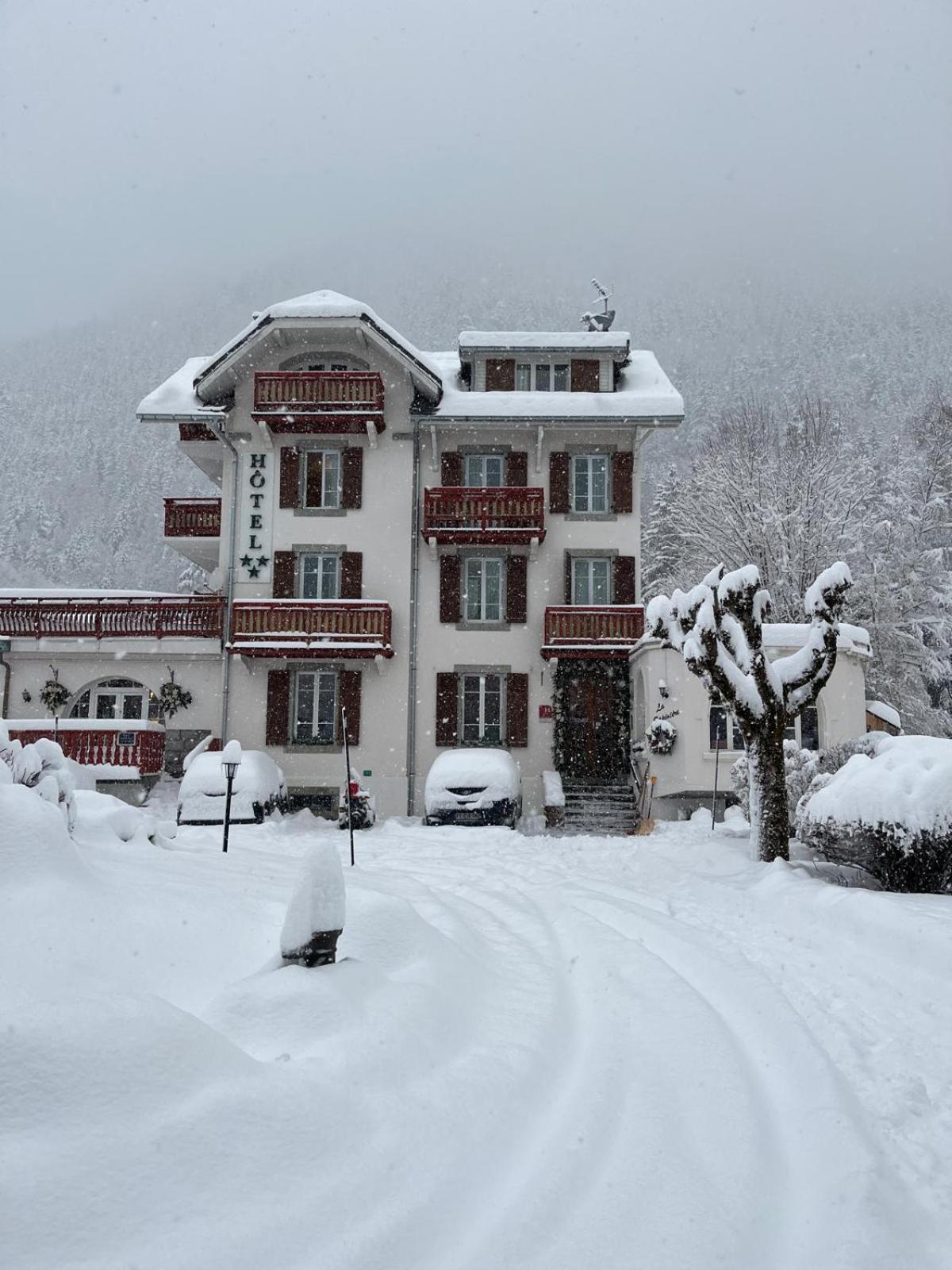 Chalet Hotel La Sapiniere Chamonix Zewnętrze zdjęcie