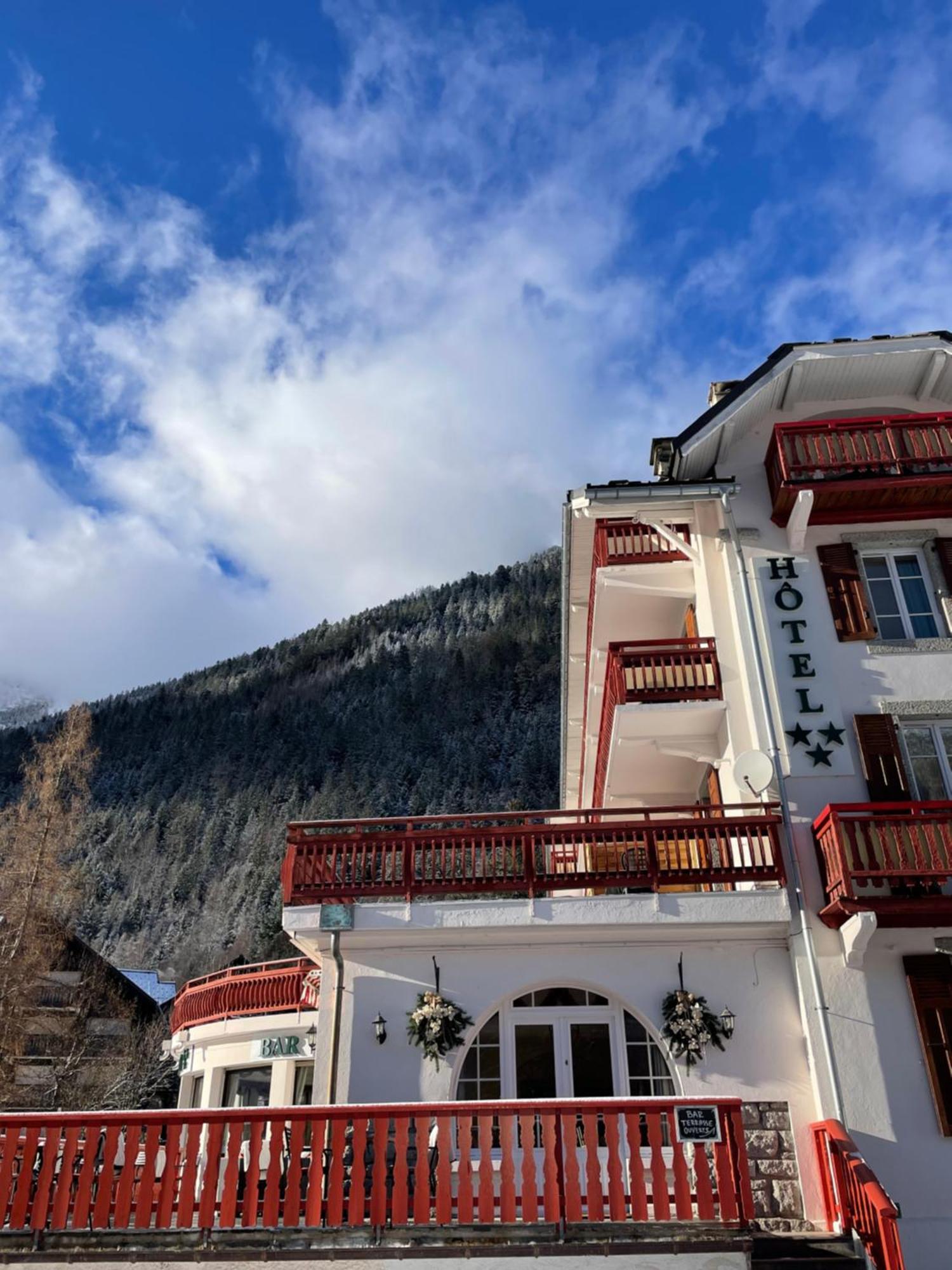 Chalet Hotel La Sapiniere Chamonix Zewnętrze zdjęcie