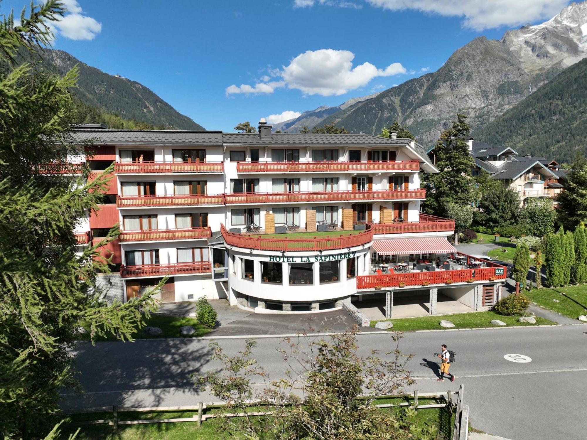Chalet Hotel La Sapiniere Chamonix Zewnętrze zdjęcie